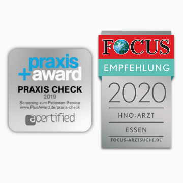 HNO Arzt Essen – Dr. Lutz und junger Patient