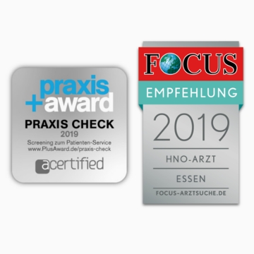 HNO Arzt Essen – Dr. Lutz und junger Patient